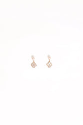Marlowe Flower Earrings - Gold