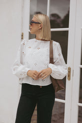 Aggie Blouse - White
