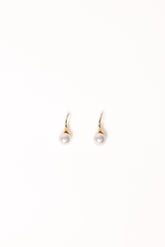 Finley Earrings - Gold/Pearl