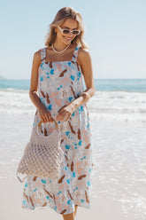 Sanders Maxi Dress - Blue Floral