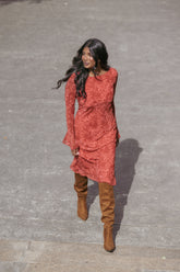 Talitha Maxi Dress - Red Roses