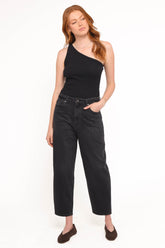 Taylor Barrel Leg Jean - Trip