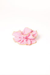 Tegan Scrunchie - Pink/Orange