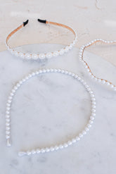 Petal and Pup USA ACCESSORIES Carolina 3 Pack Headband - Pearl One Size