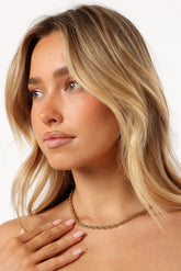 Petal and Pup USA ACCESSORIES Courtney Necklace - Gold One Size