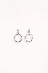 Petal and Pup USA ACCESSORIES Eva Earrings - Silver One Size