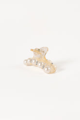 Petal and Pup USA ACCESSORIES Lile Pearl Hair Clip - White One Size