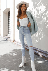 Petal and Pup USA BOTTOMS Hadie Jeans - Light Blue Wash