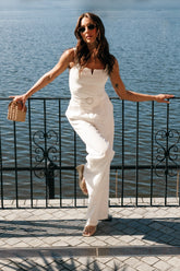 Petal and Pup USA BOTTOMS Mylia Pant - White