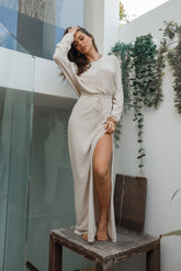 Petal and Pup USA DRESSES Florida Maxi Dress - Sand