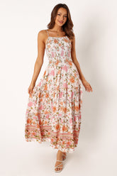 Petal and Pup USA DRESSES Tarah Midi Dress - Angelica Print