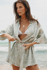 Petal and Pup USA Rompers Kellie Romper - Sage