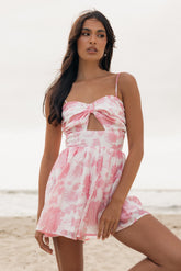 Petal and Pup USA Rompers Molly Mae Romper - Pink Floral