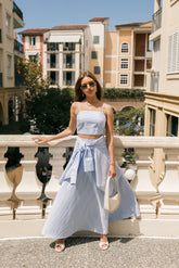 Petal and Pup USA SETS Lala Two Piece Set - Blue Stripe