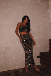 Petal and Pup USA TOPS Cortez Crop Top - Black