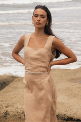 Petal and Pup USA TOPS Odette Top - Camel