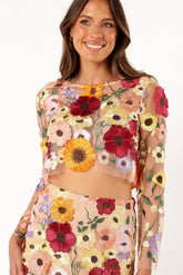 Petal and Pup USA TOPS Wrenn Top - Pink Bloom