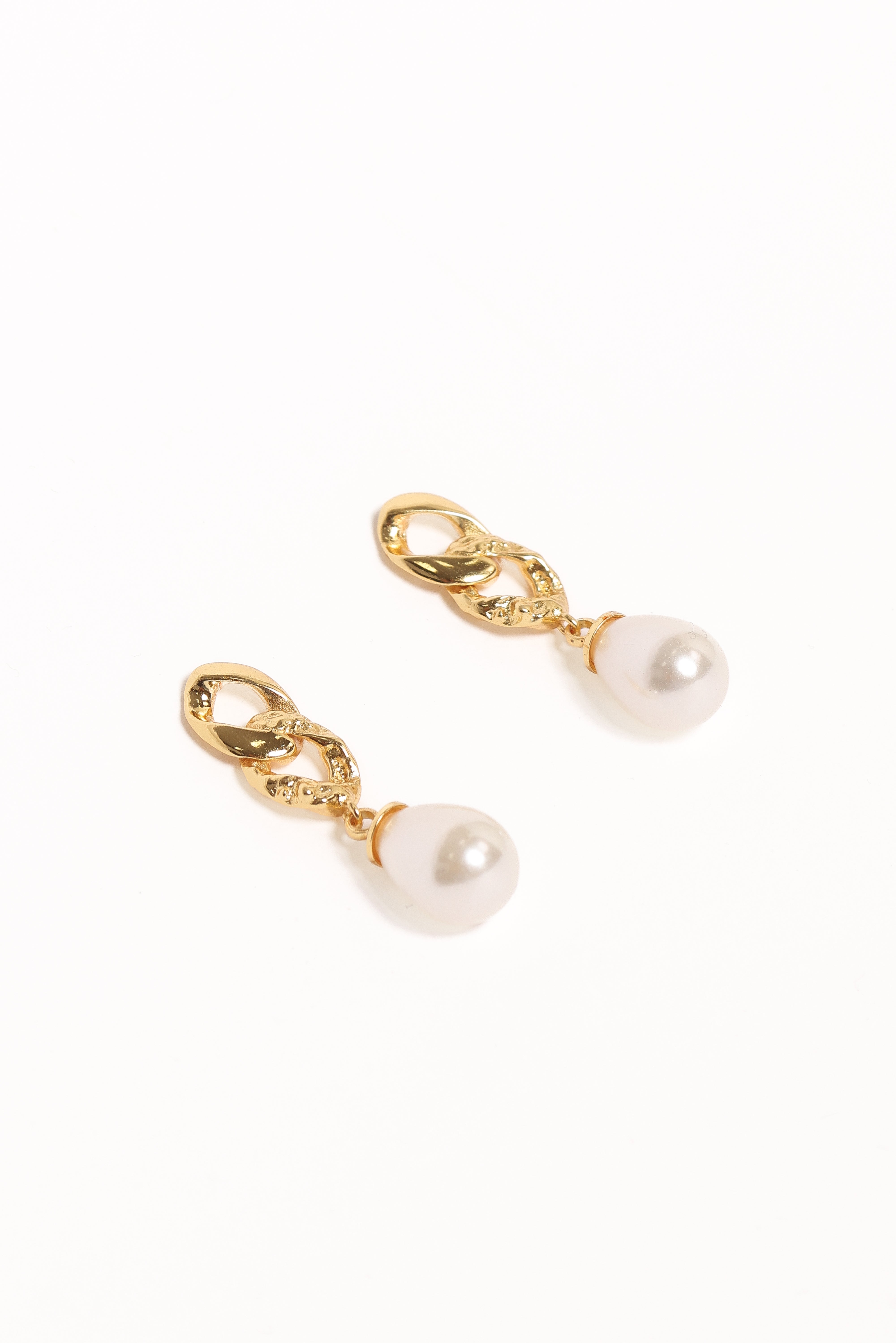 Tallulah Earrings - Gold/Pearl