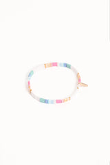 Kylie Bead Bracelet - Denim