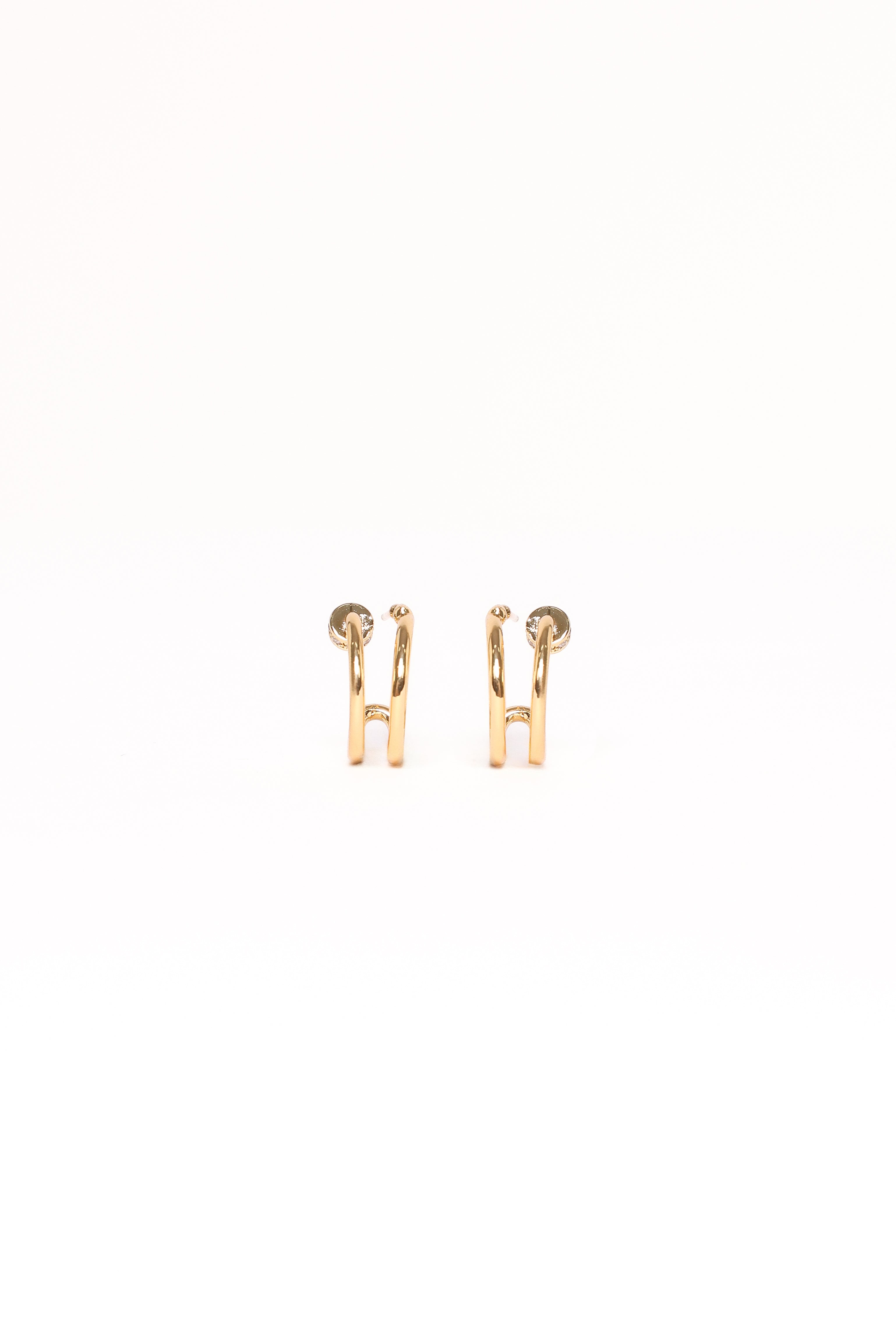 Megan Earrings - Gold