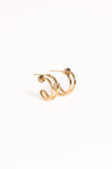 Megan Earrings - Gold