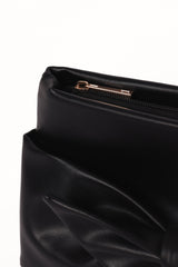 Naomi Clutch Bag - Black