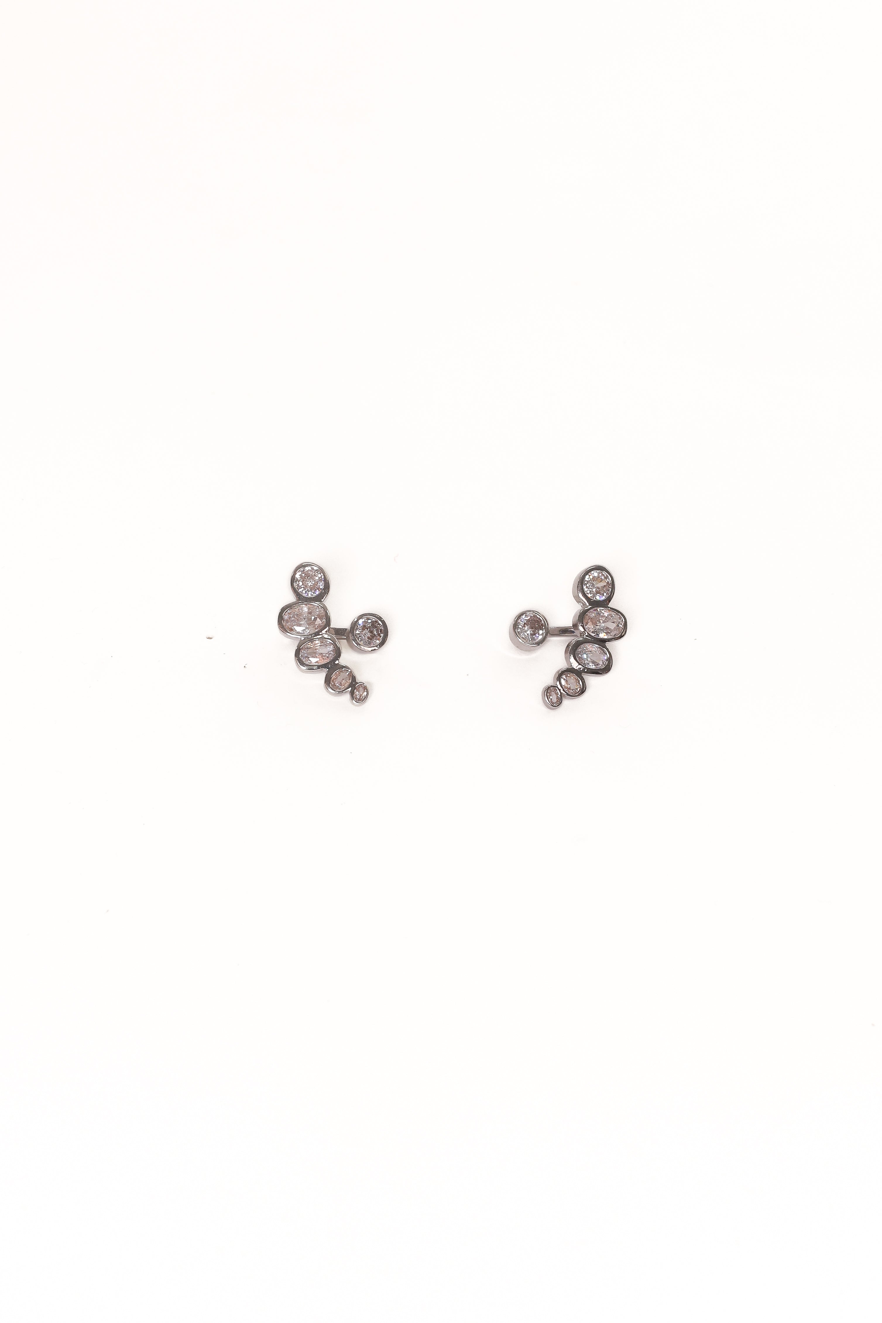 Elisa Earrings - Silver