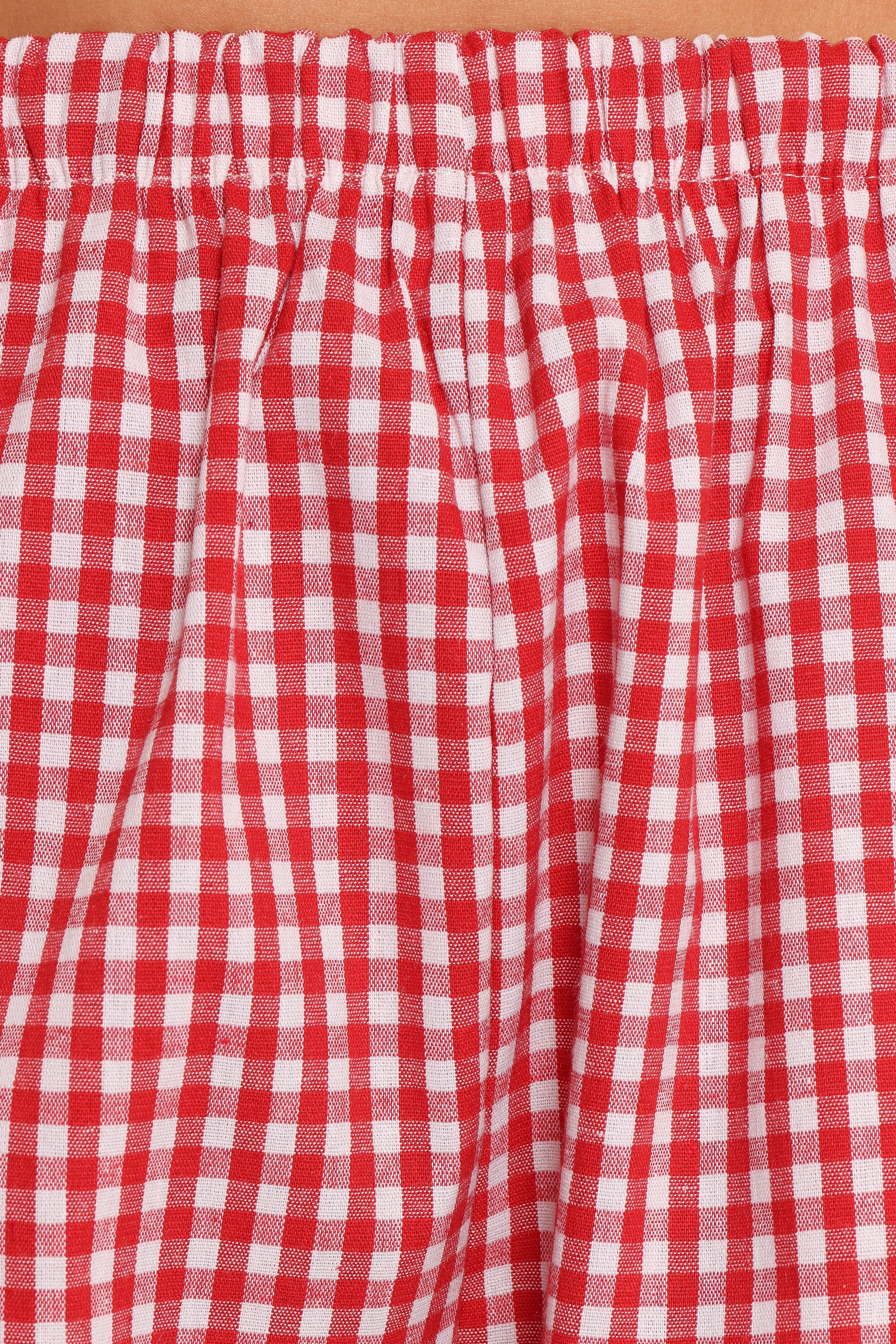 Amalfi Tee Set - Gingham Mango