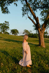 Torrie Maxi Dress - Brown Check