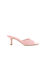 Addy Heels - Ice Pink Patent