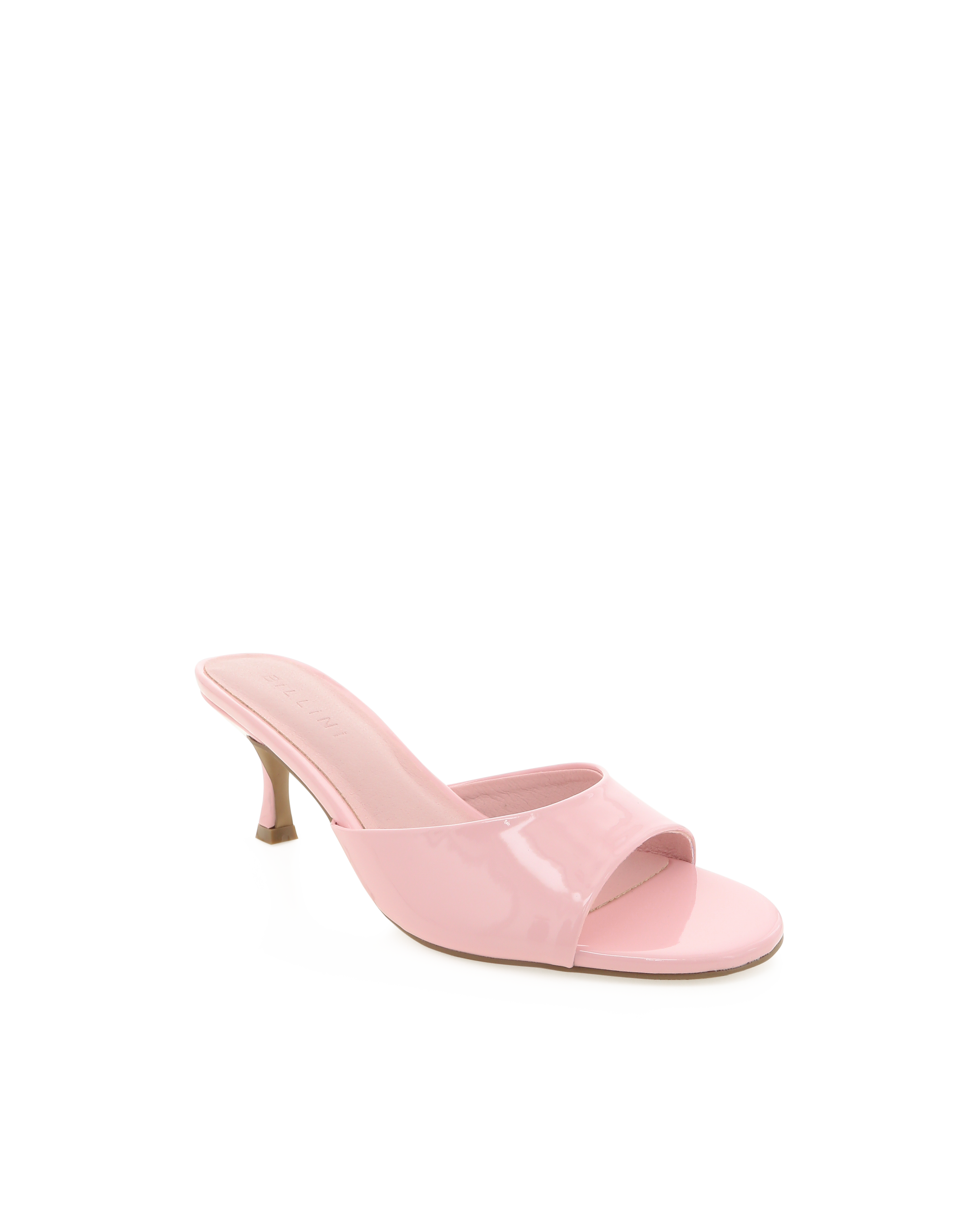 Addy Heels - Ice Pink Patent