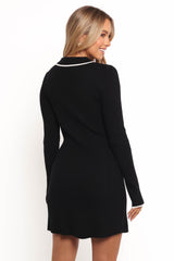 Acantha Mini Dress - Black