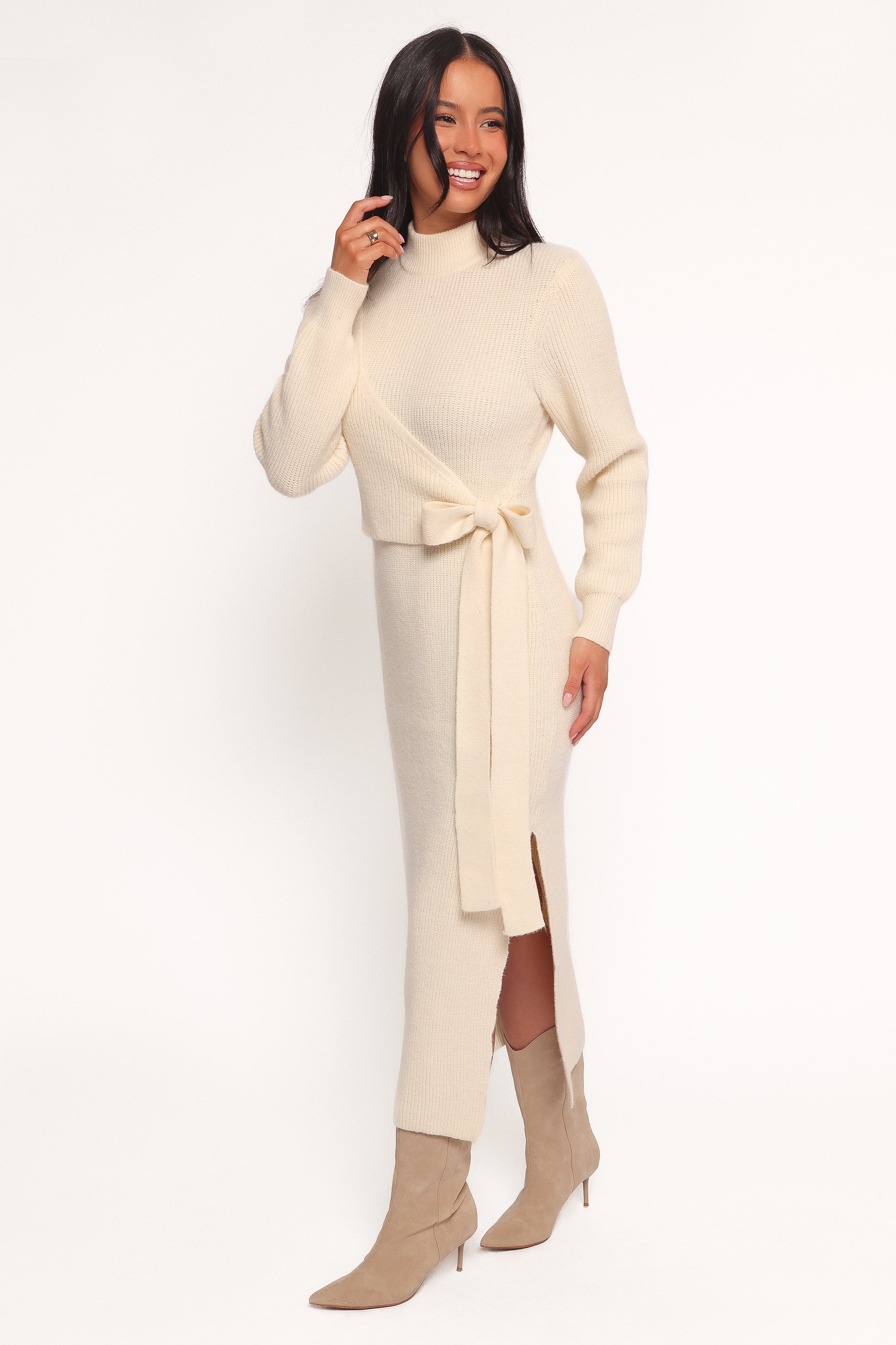 Aerin Knit Dress - Cream