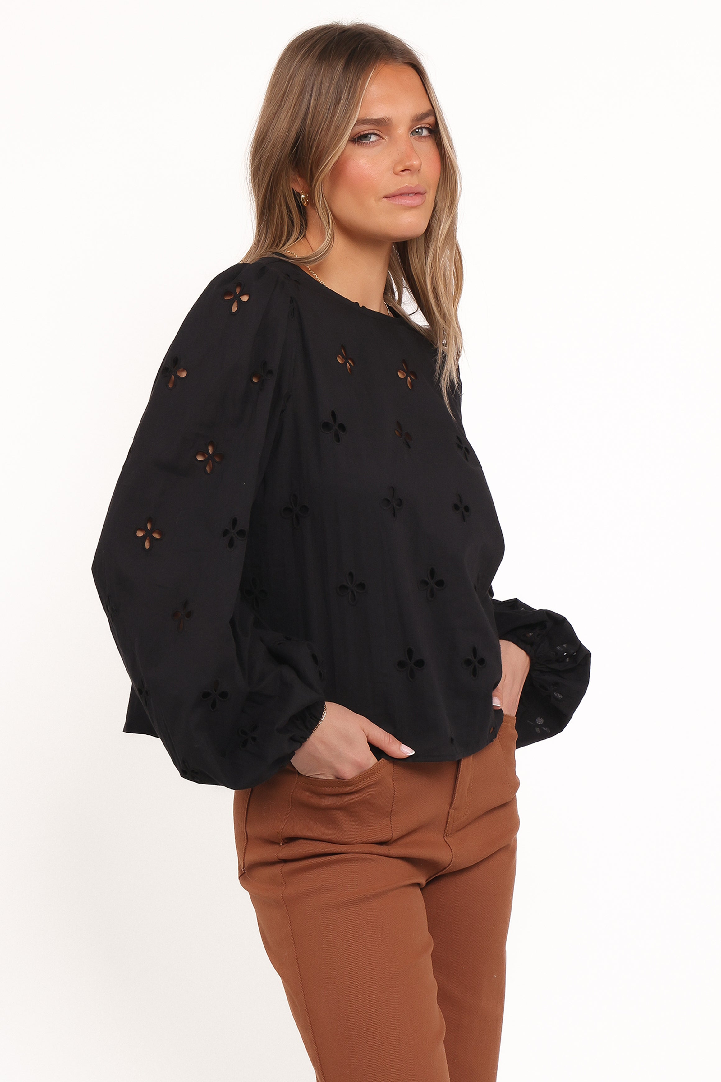 Aggie Blouse - Black