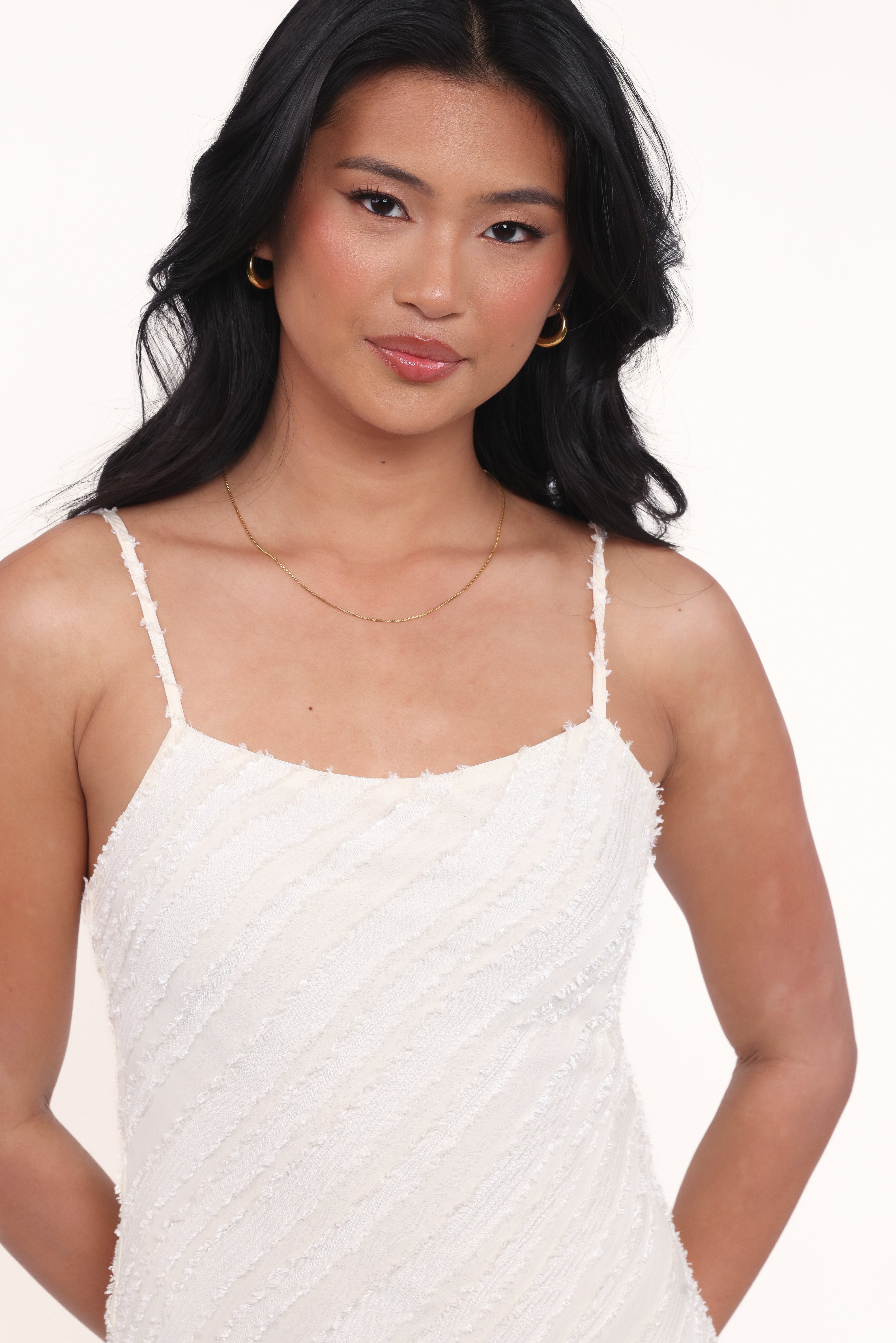 Aileen Midi Dress - Cream