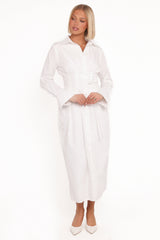 Alexander Shirt Dress - Ivory