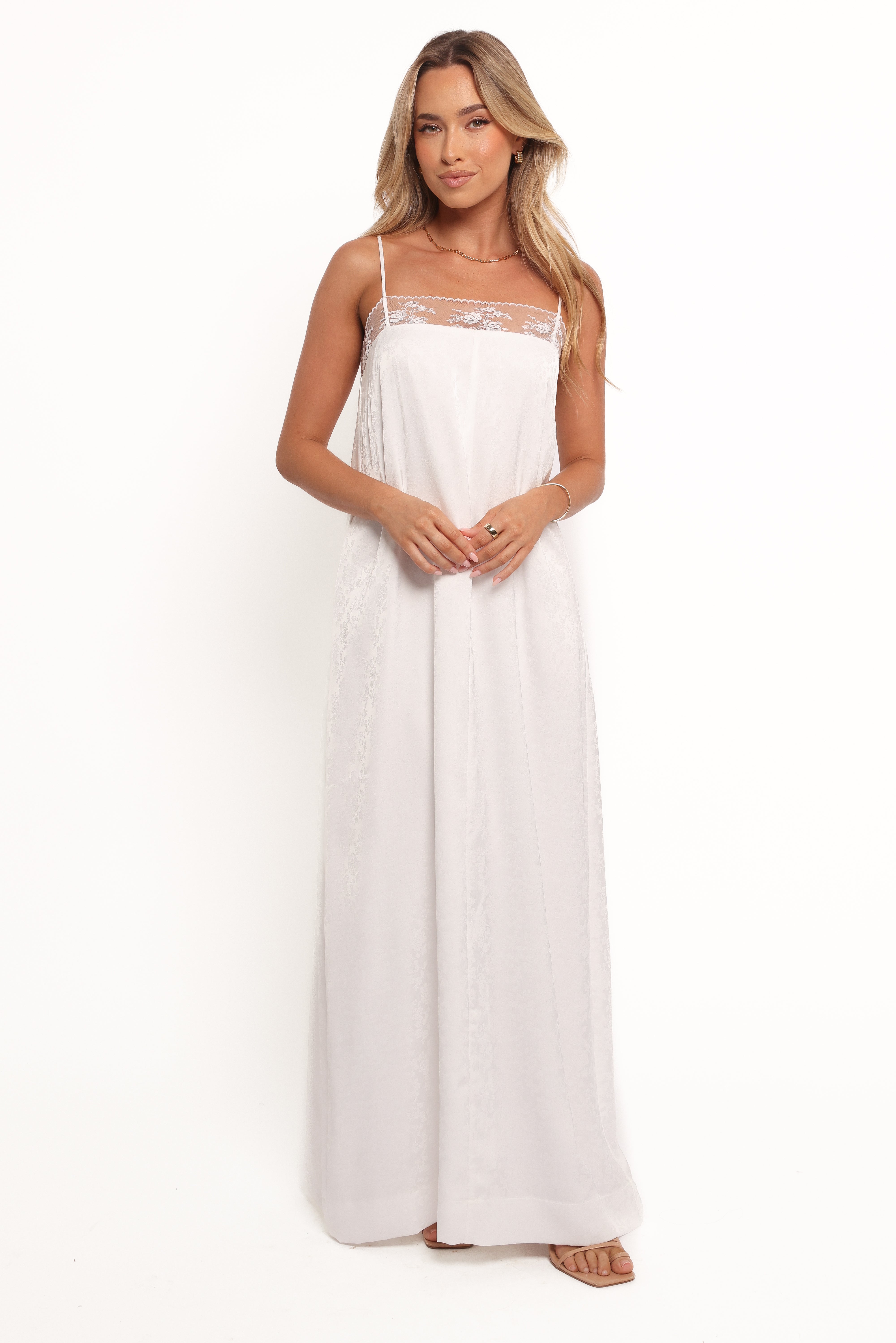 Alisha Maxi Dress - White