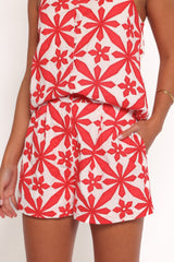 Allura Shorts - Red