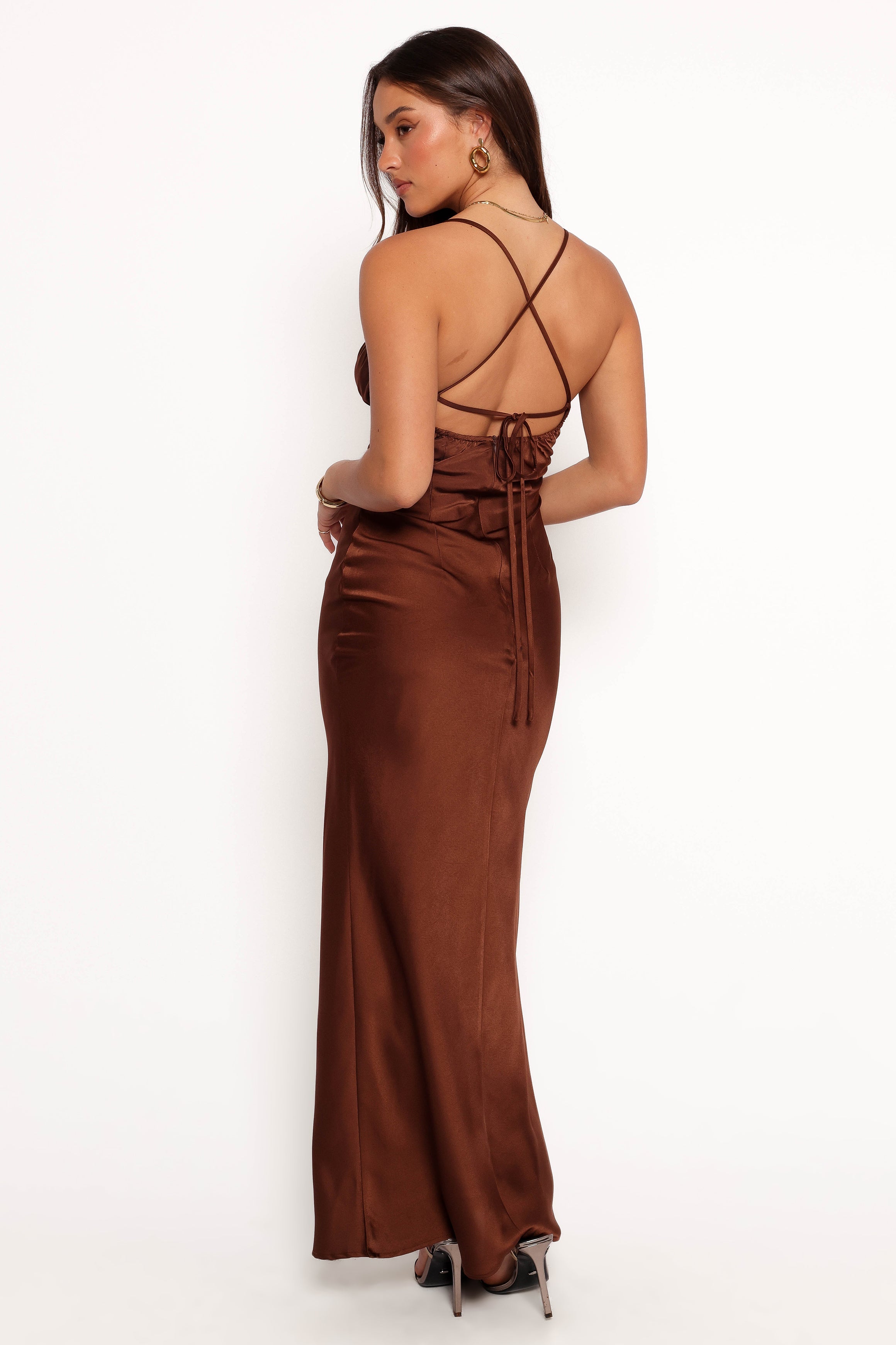 Amalia Maxi Dress - Chocolate