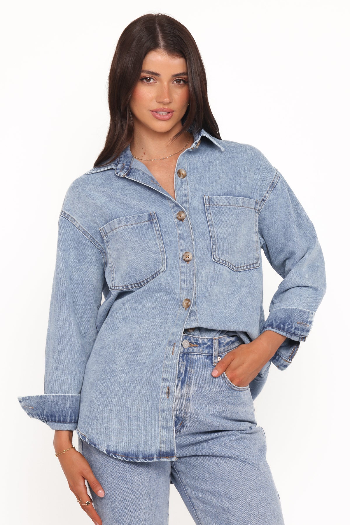 Anicia Denim Shirt - Light