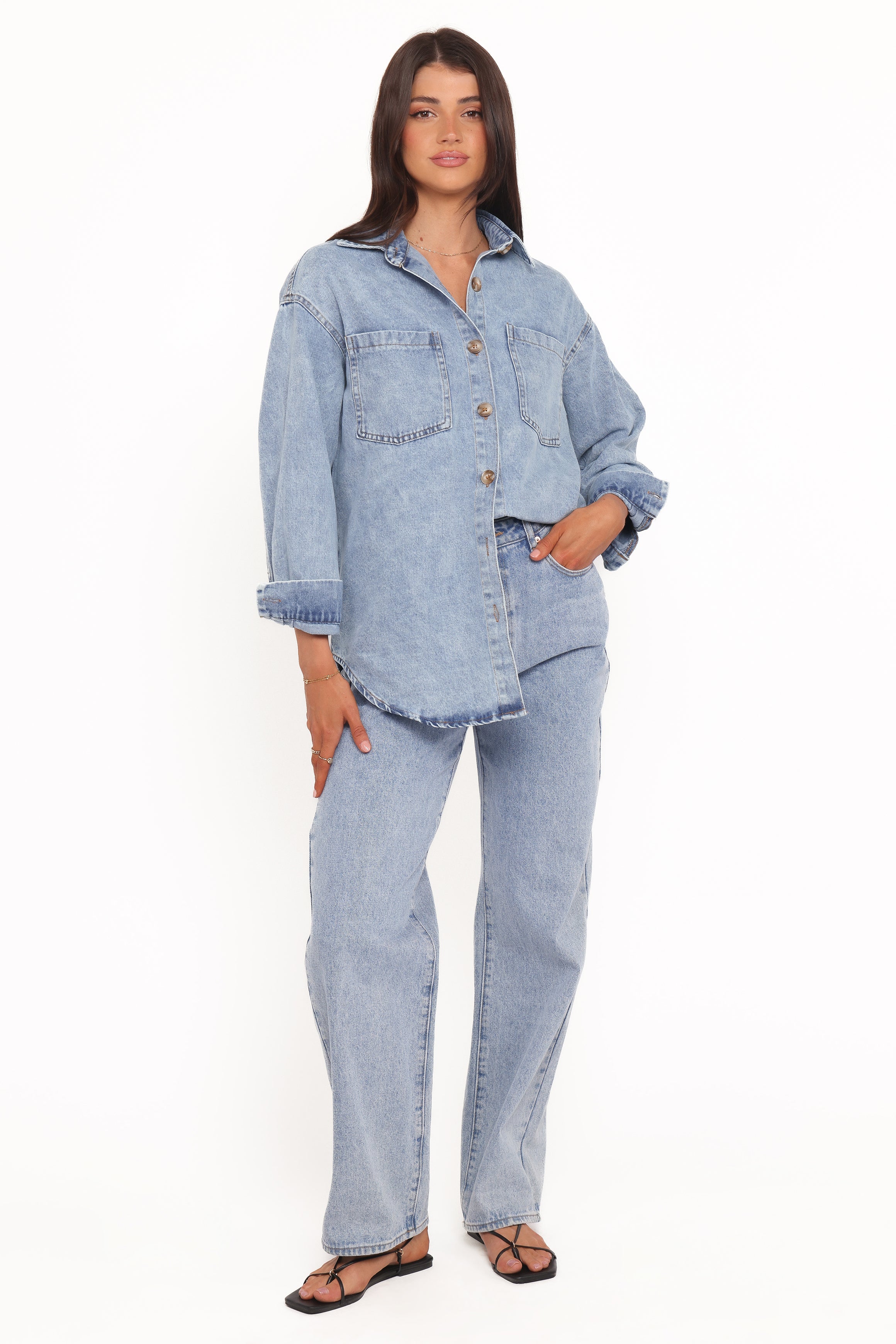 Anicia Denim Shirt - Light