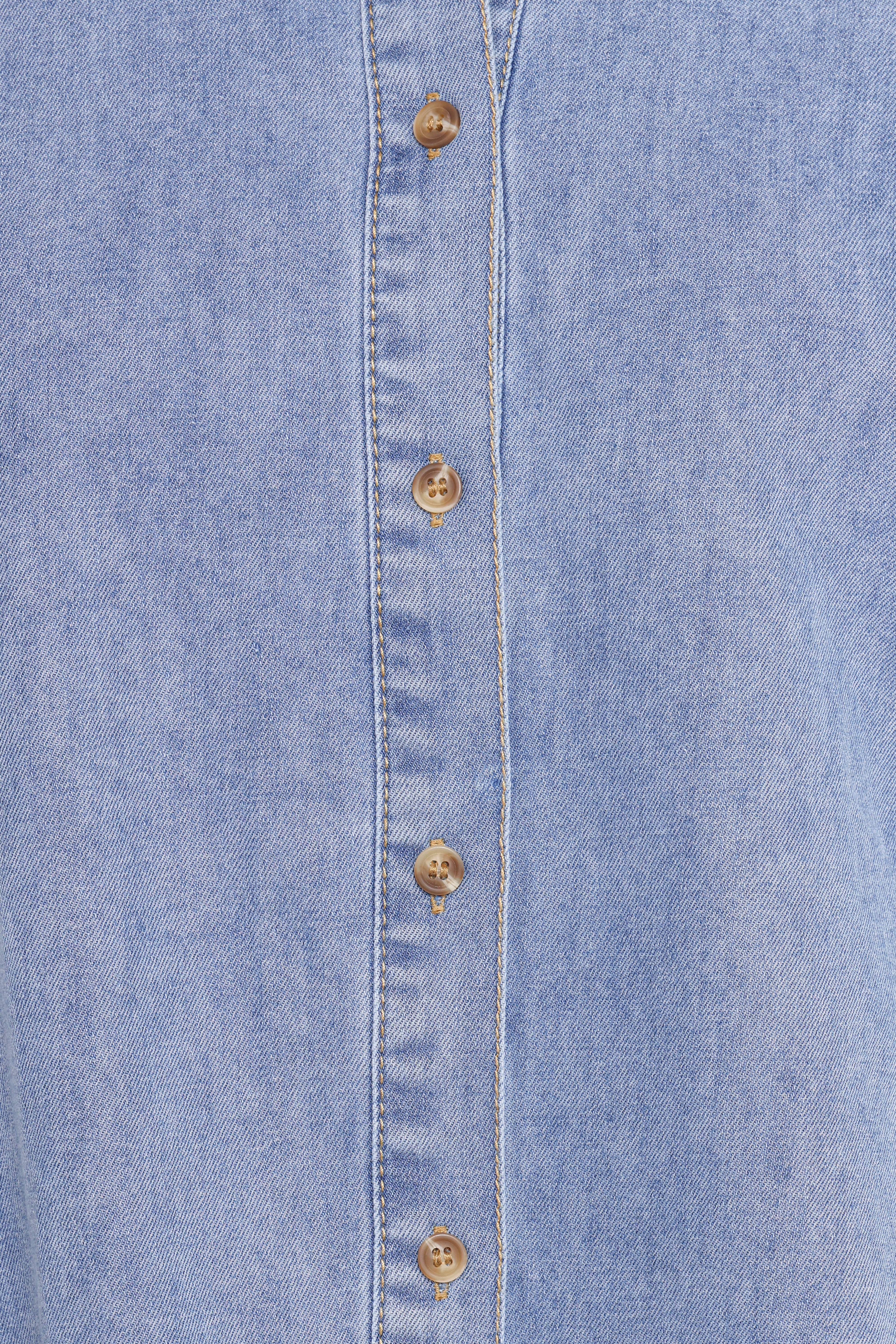 Antonella Denim Shirt - Denim Blue