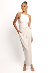 Aisling Pants - Oyster