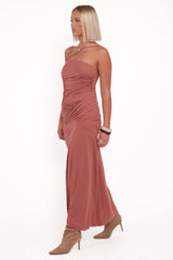 Avaline Maxi Dress - Terracotta