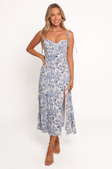 Azura Maxi Dress - Parisian Blue
