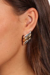 Benson Earrings - Gold/Silver