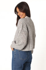Blakey Cardigan - Grey