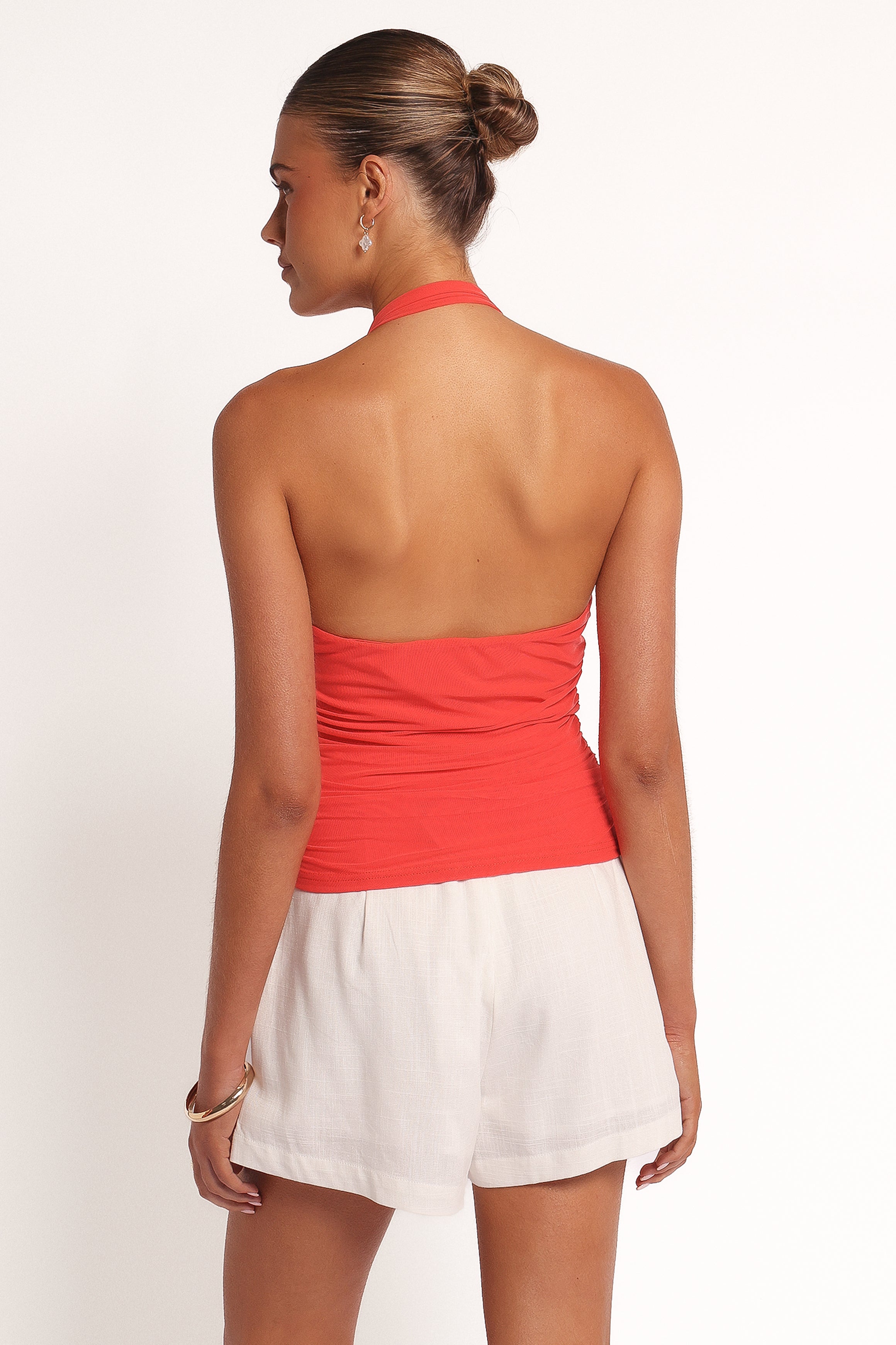 Boston Halter Top - Coral