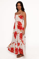 Bridger Maxi Dress - Scarlet Rose