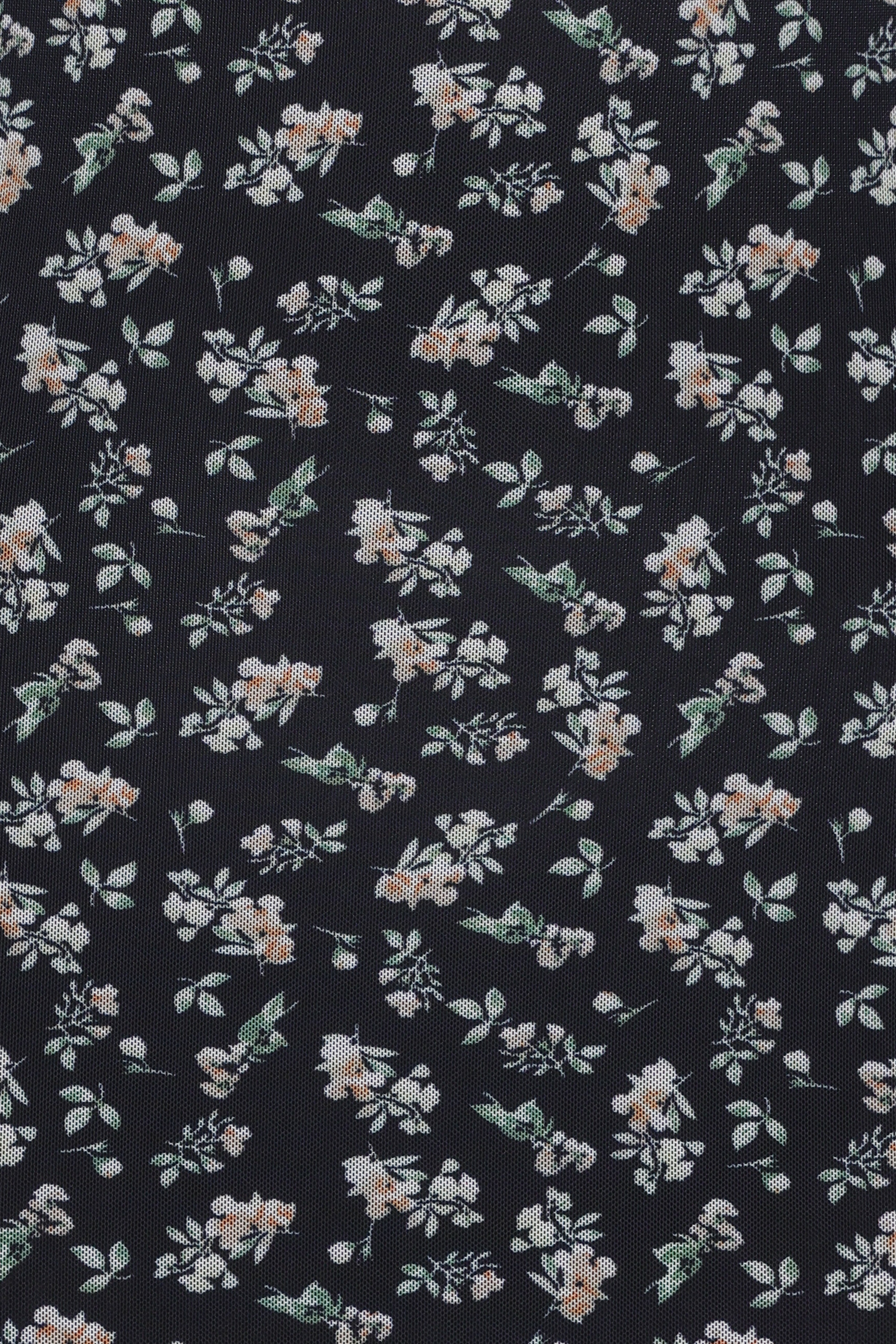 Brissa Maxi Dress - Black Floral